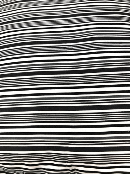 DaDa Bedding Aztec Black & White Diamonds Throw Pillow Covers - 18" x 18" 2-Pack (C14800-1-CC)
