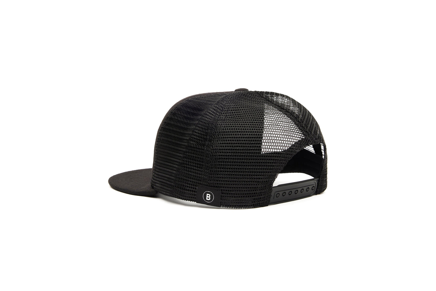 Balanced HP Flat Brim Trucker Noir