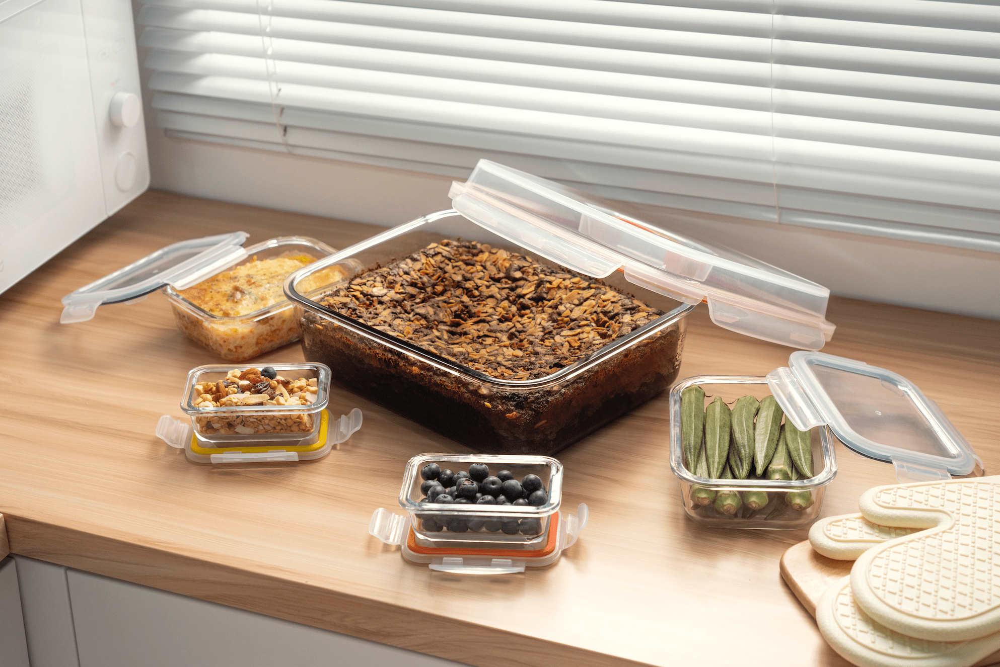Bake & Carry Glass Set
