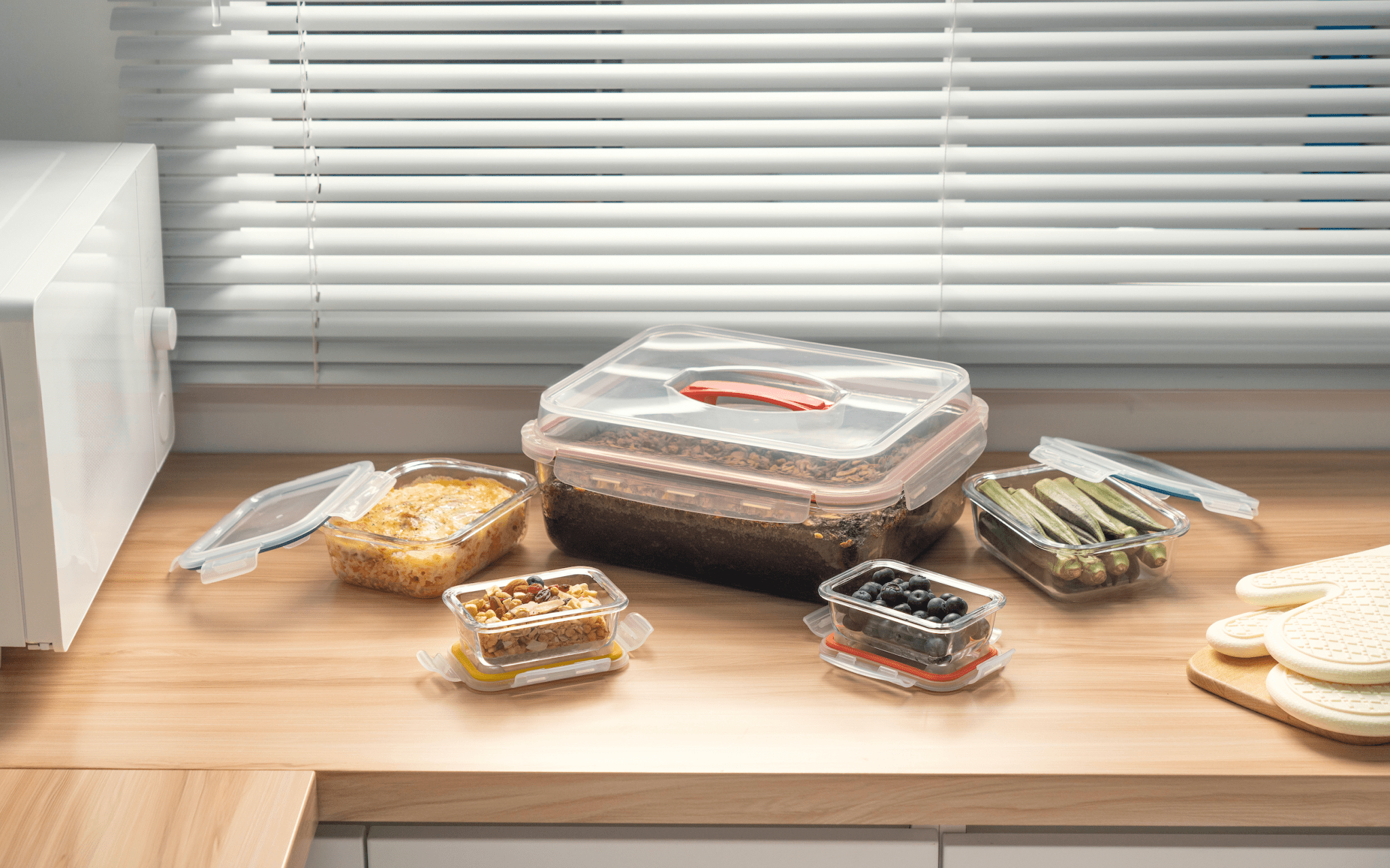 Bake & Carry Glass Set