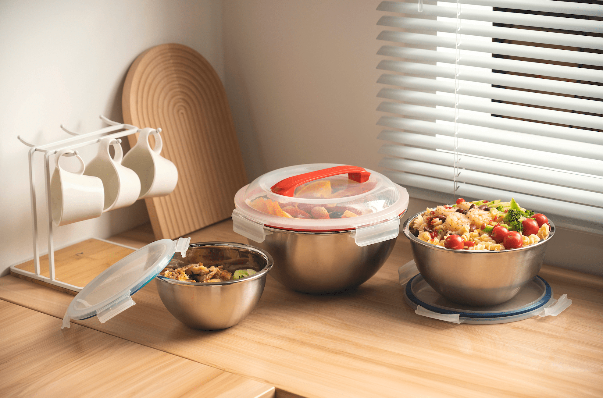 Mix & Carry Stainless Steel Set