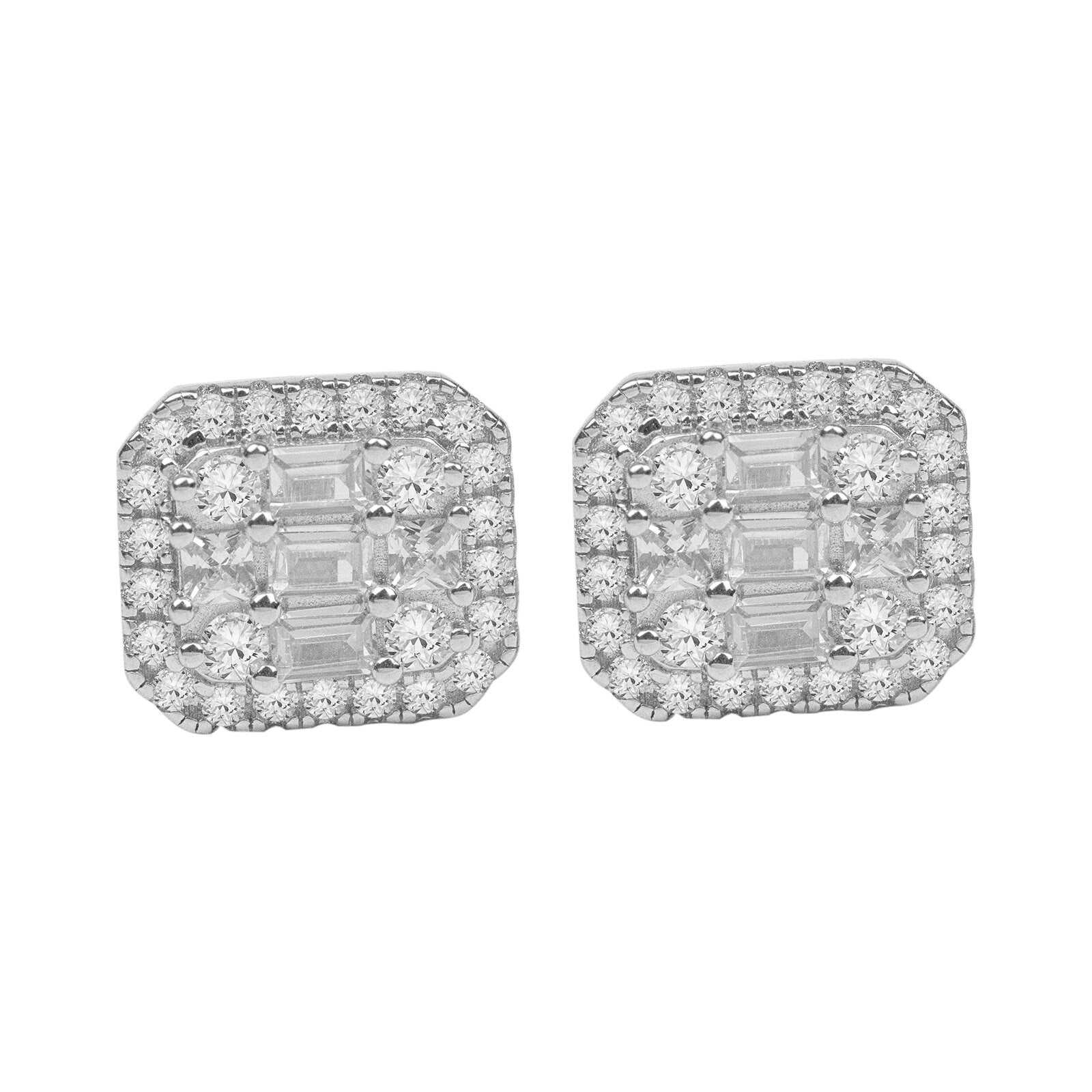 Baguette Stud Earrings