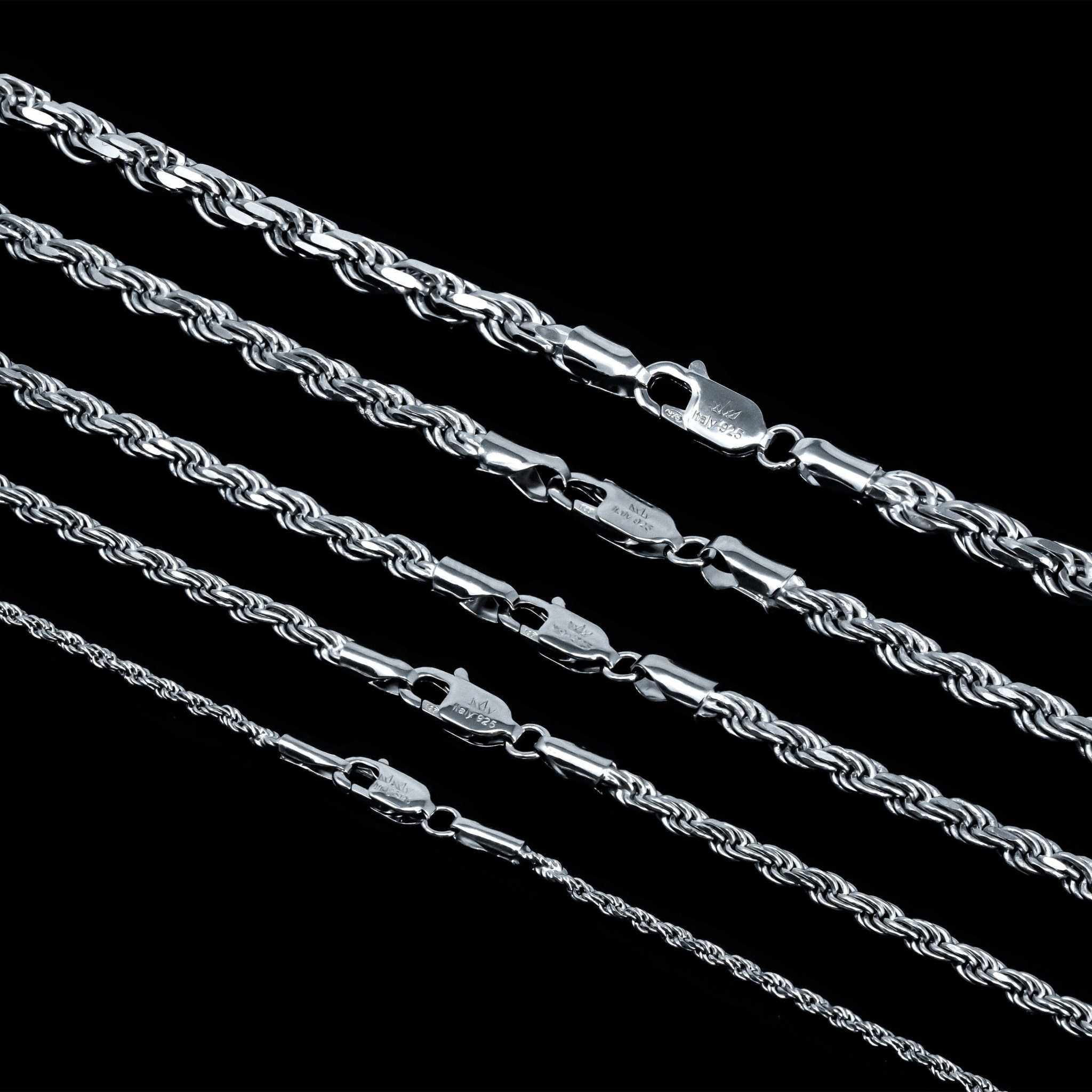 Mens 4ct Moissanite Lion Head Pendant with 4mm Rope Chain 925 Silver Necklace