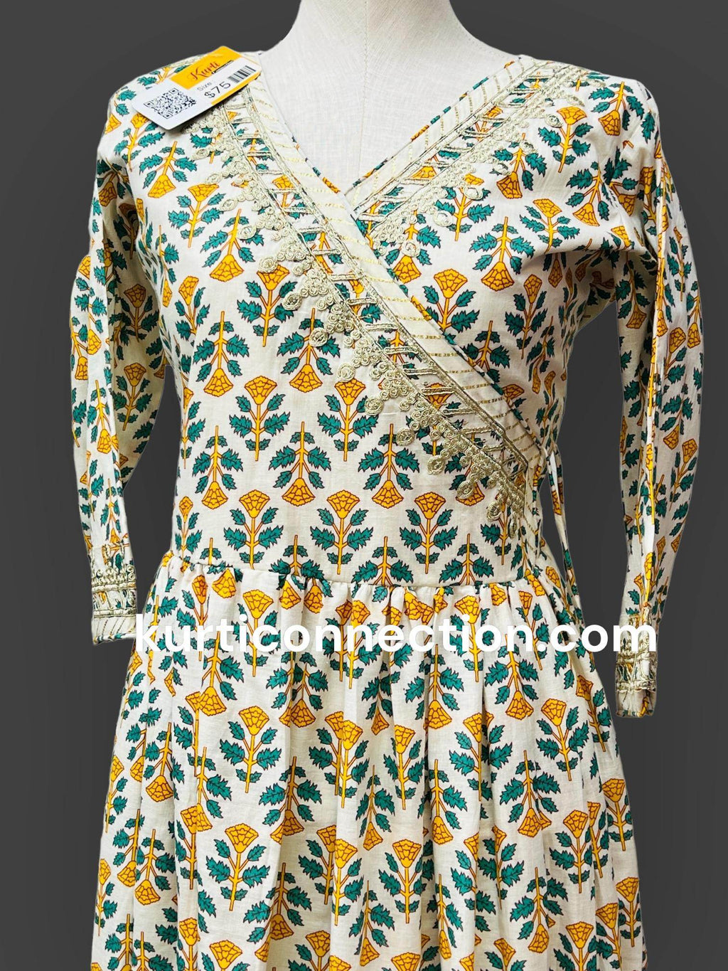 Jaipur cotton Kurti dupatta set