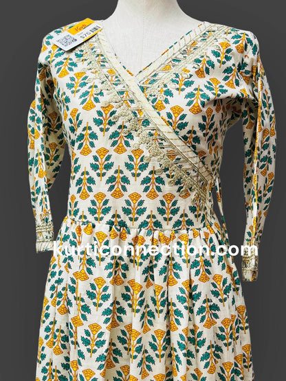 Jaipur cotton Kurti dupatta set