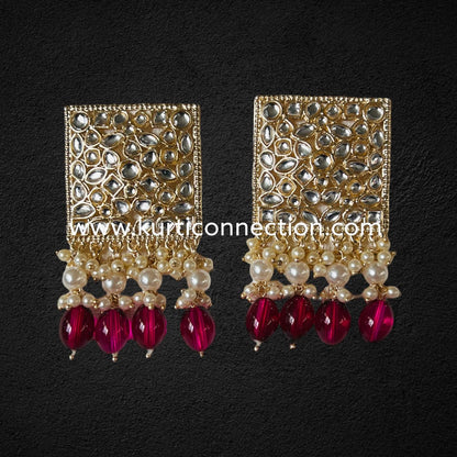 Kundan earrings