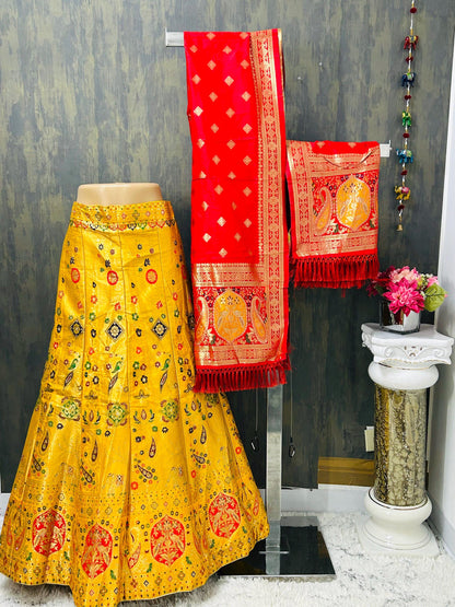 Heavy Banarasi Lehenga