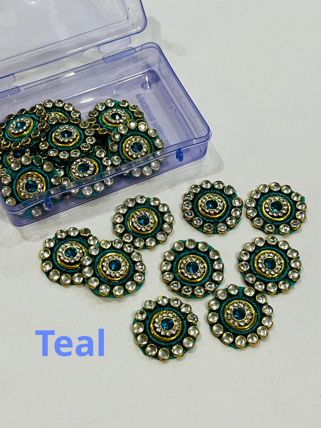 Kundan patches for dresses, sewing supplies , decorative patches