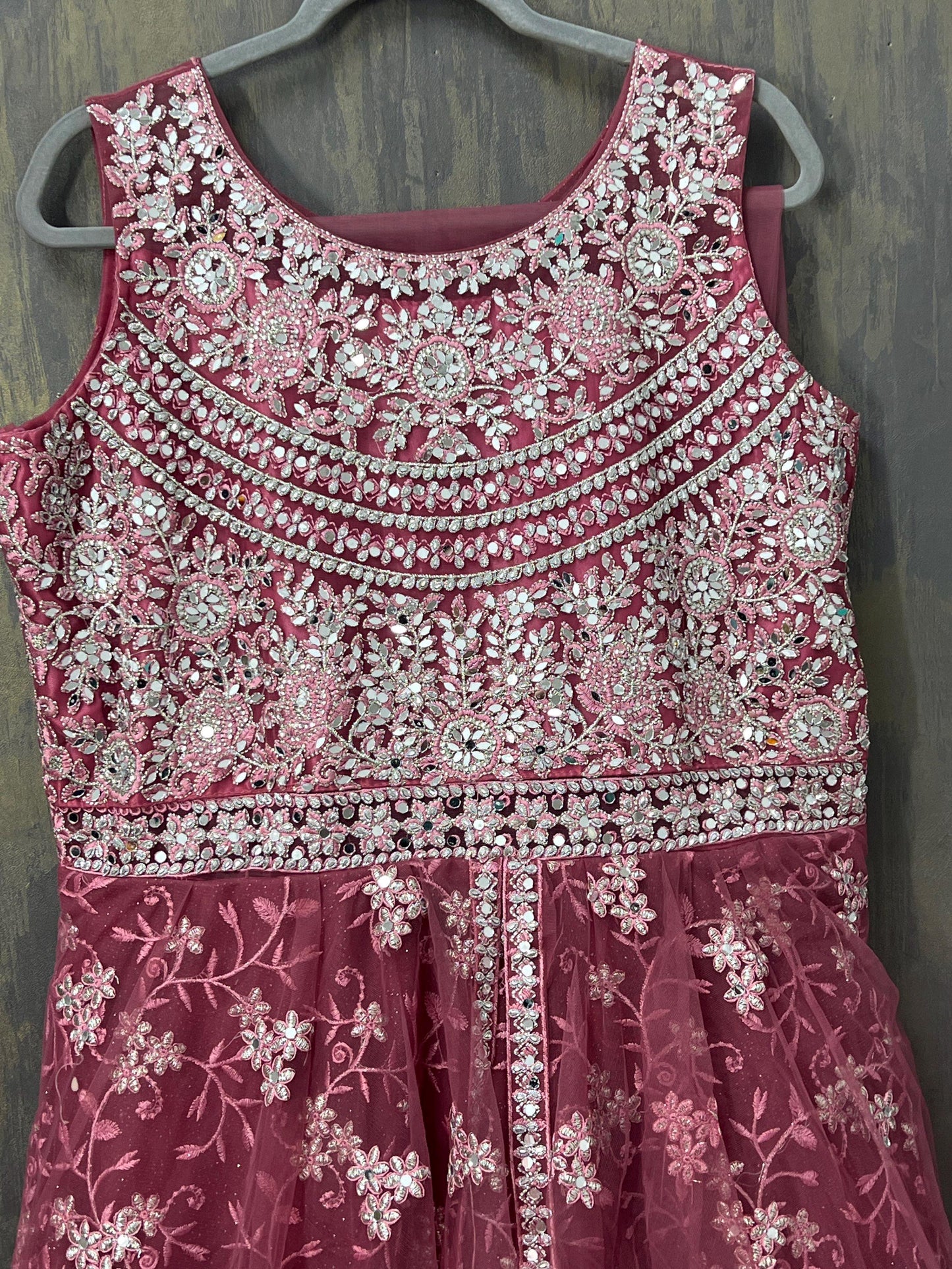 Heavy party wear gown | indo western gown