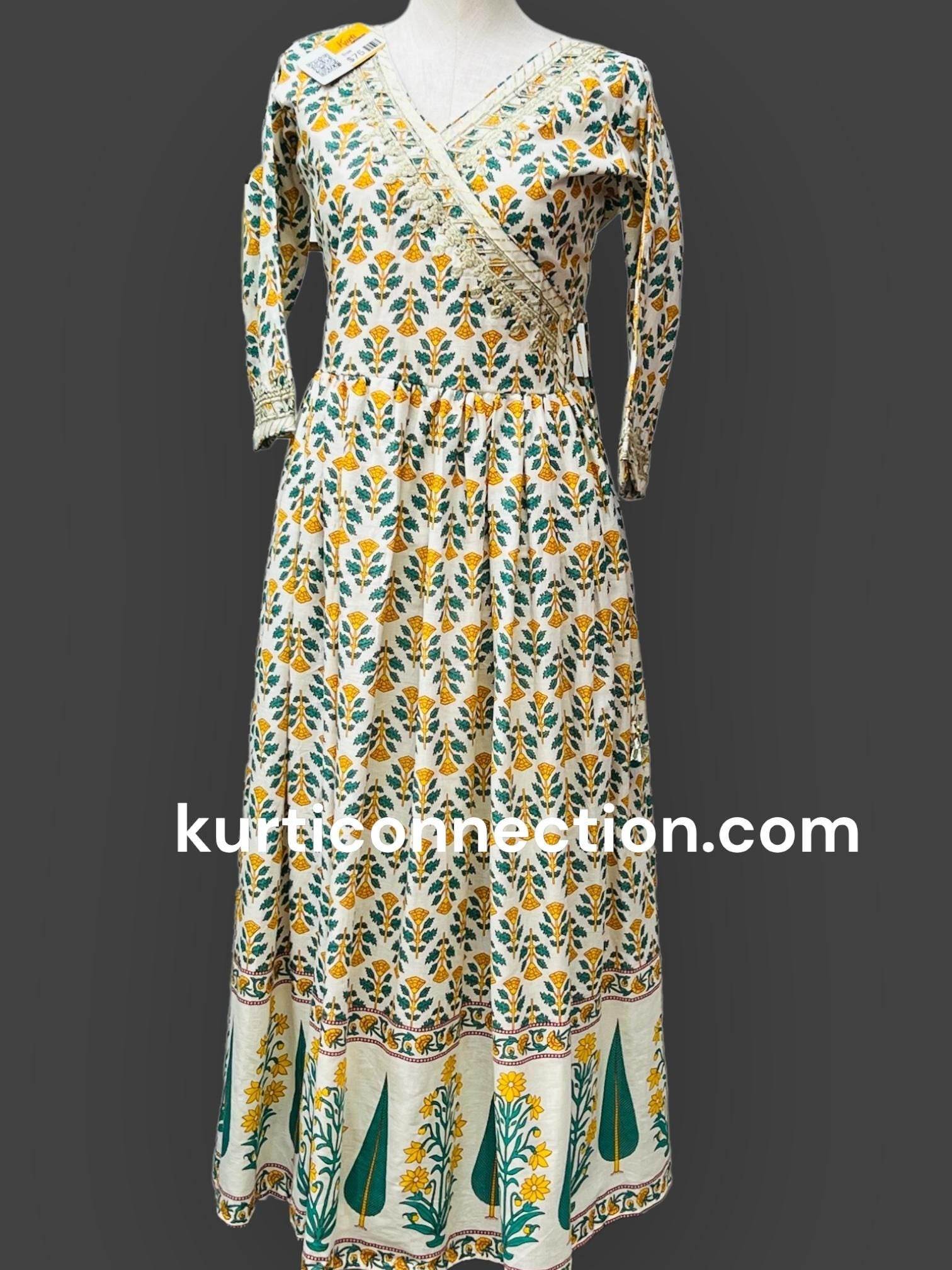 Jaipur cotton Kurti dupatta set