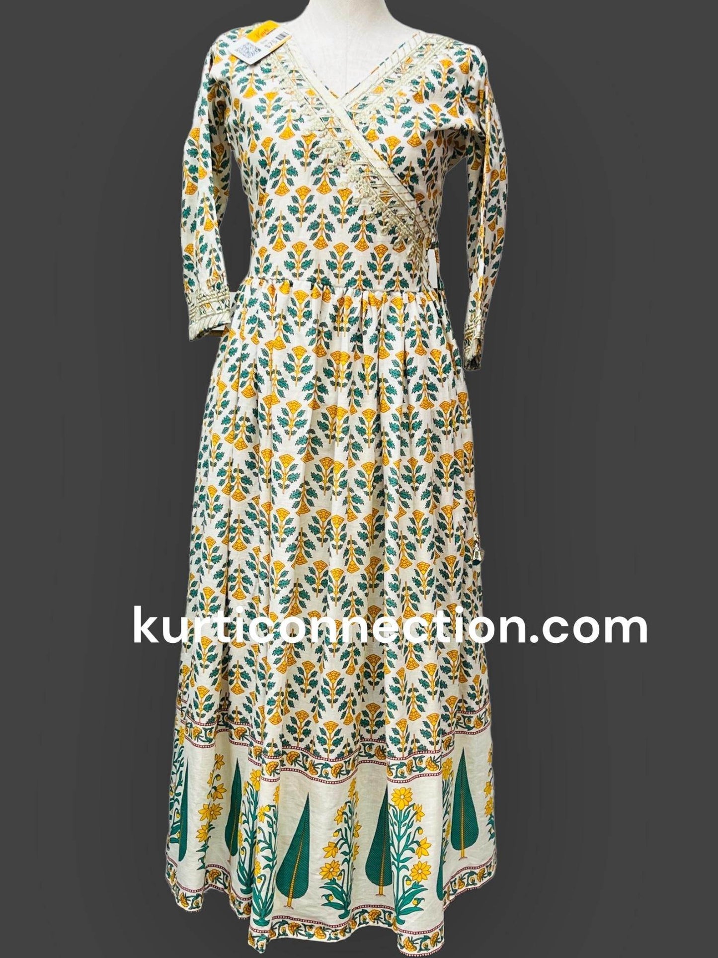 Jaipur cotton Kurti dupatta set