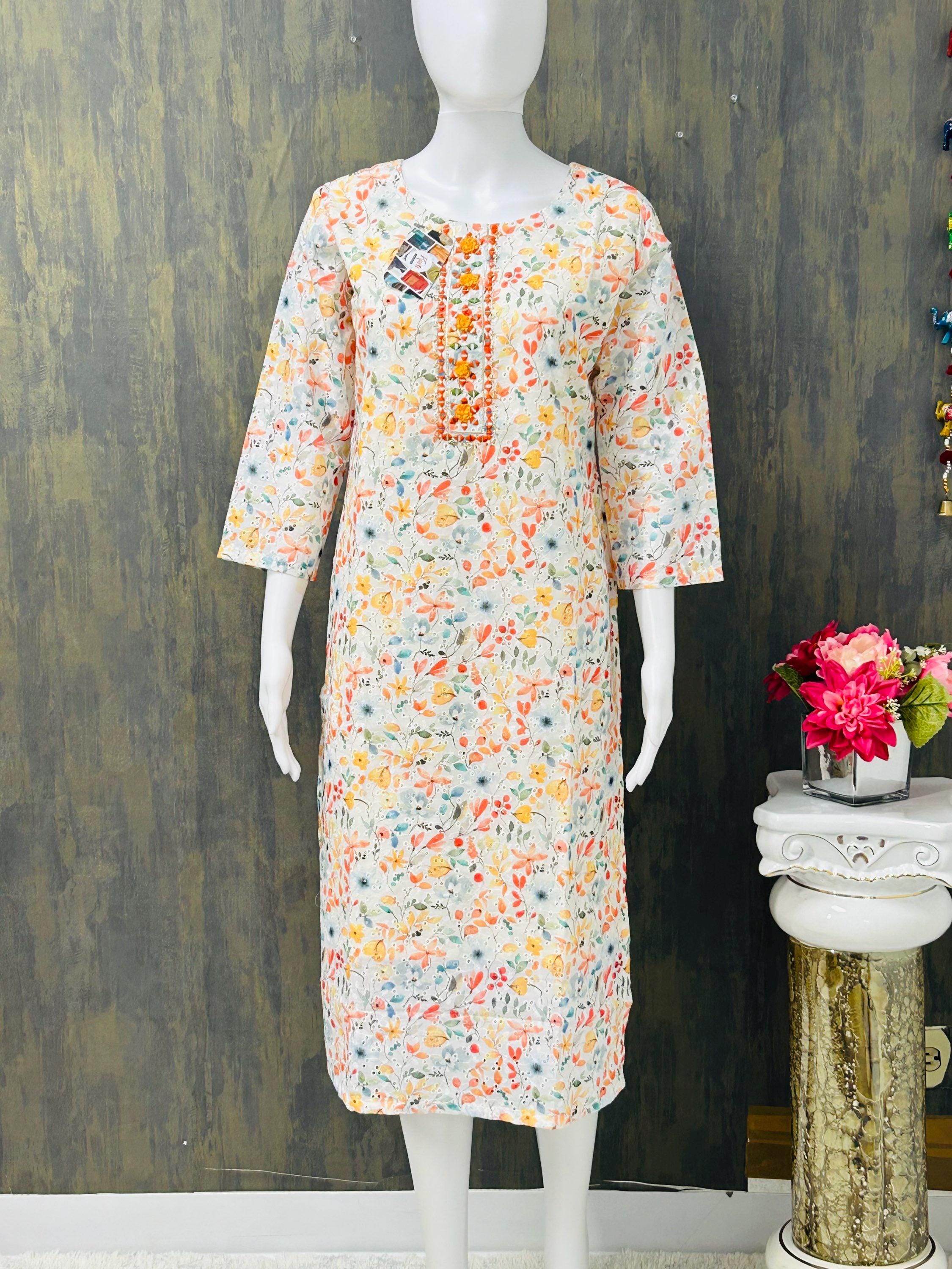 Hakoba cotton kurti