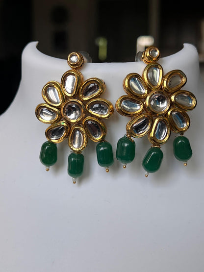 Kundan earrings