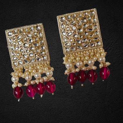 Kundan earrings