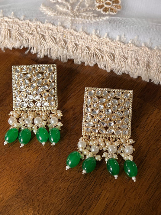 Kundan earrings