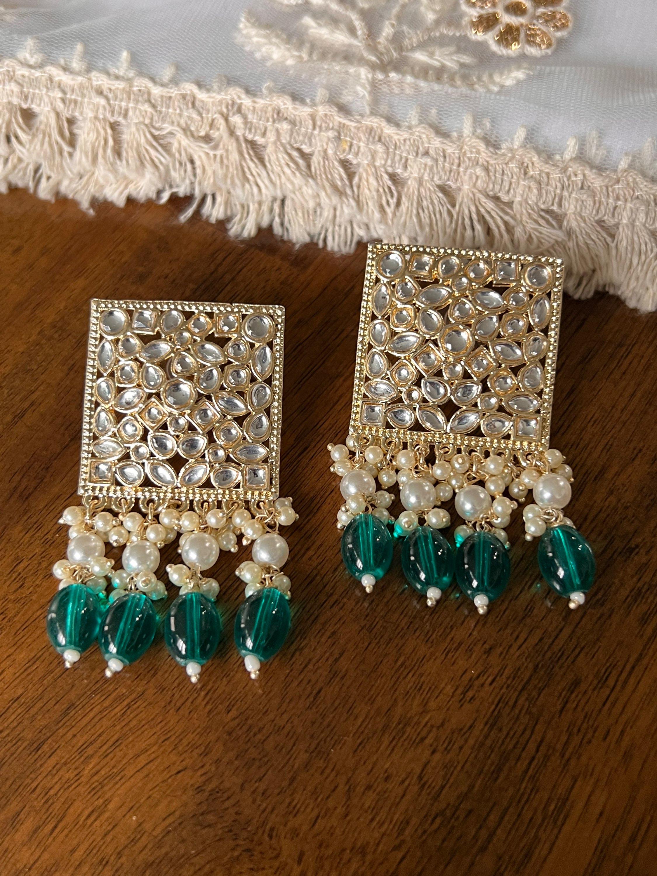 Kundan earrings