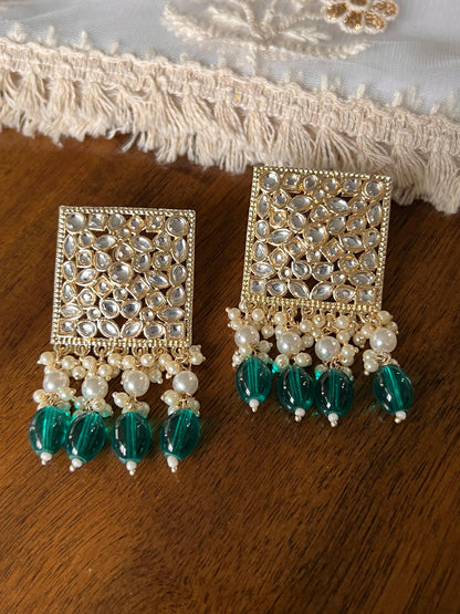 Kundan earrings