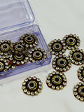 Kundan patches for dresses, sewing supplies , decorative patches