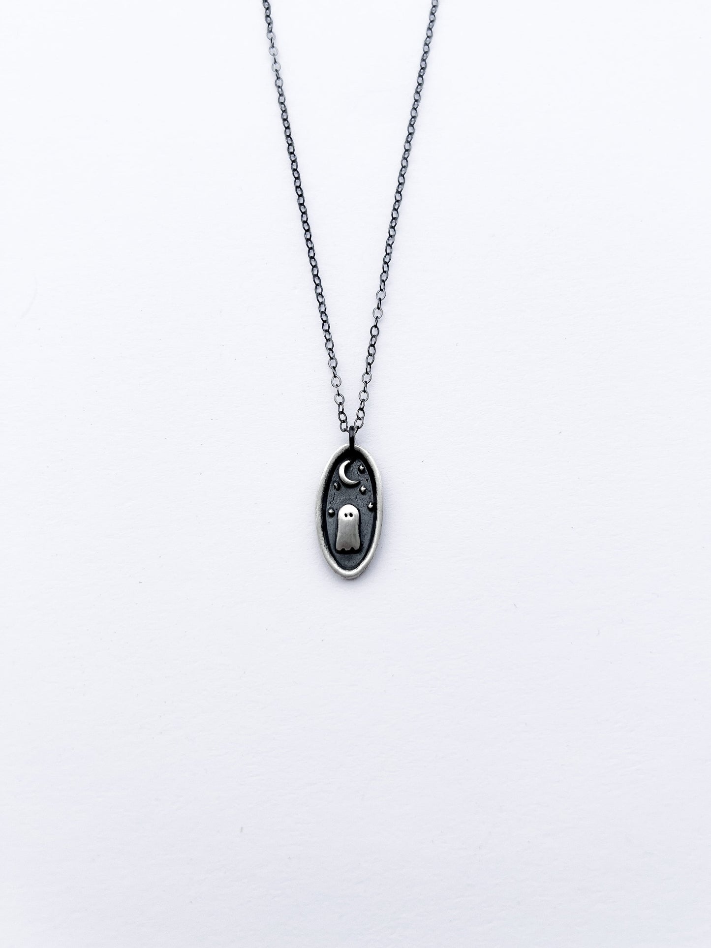 Spooky Ghost Necklace