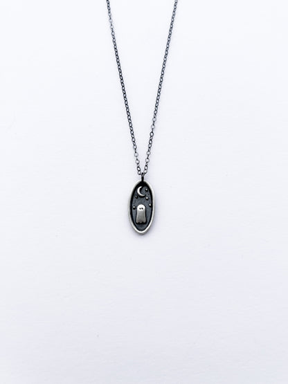 Spooky Ghost Necklace