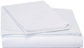 DaDa Bedding White Fitted Sheet Only & Pillow Cases Set (FTS098765)