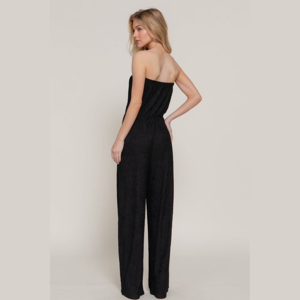 VacationGrabs Strapless Tube Jumpsuit for Women