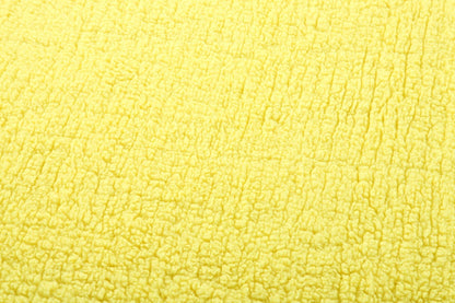 DaDa Bedding Happy Sunny Yellow Bright Quilted Ultra Sonic Reversible Throw Blanket Bedspread (BJ0107)