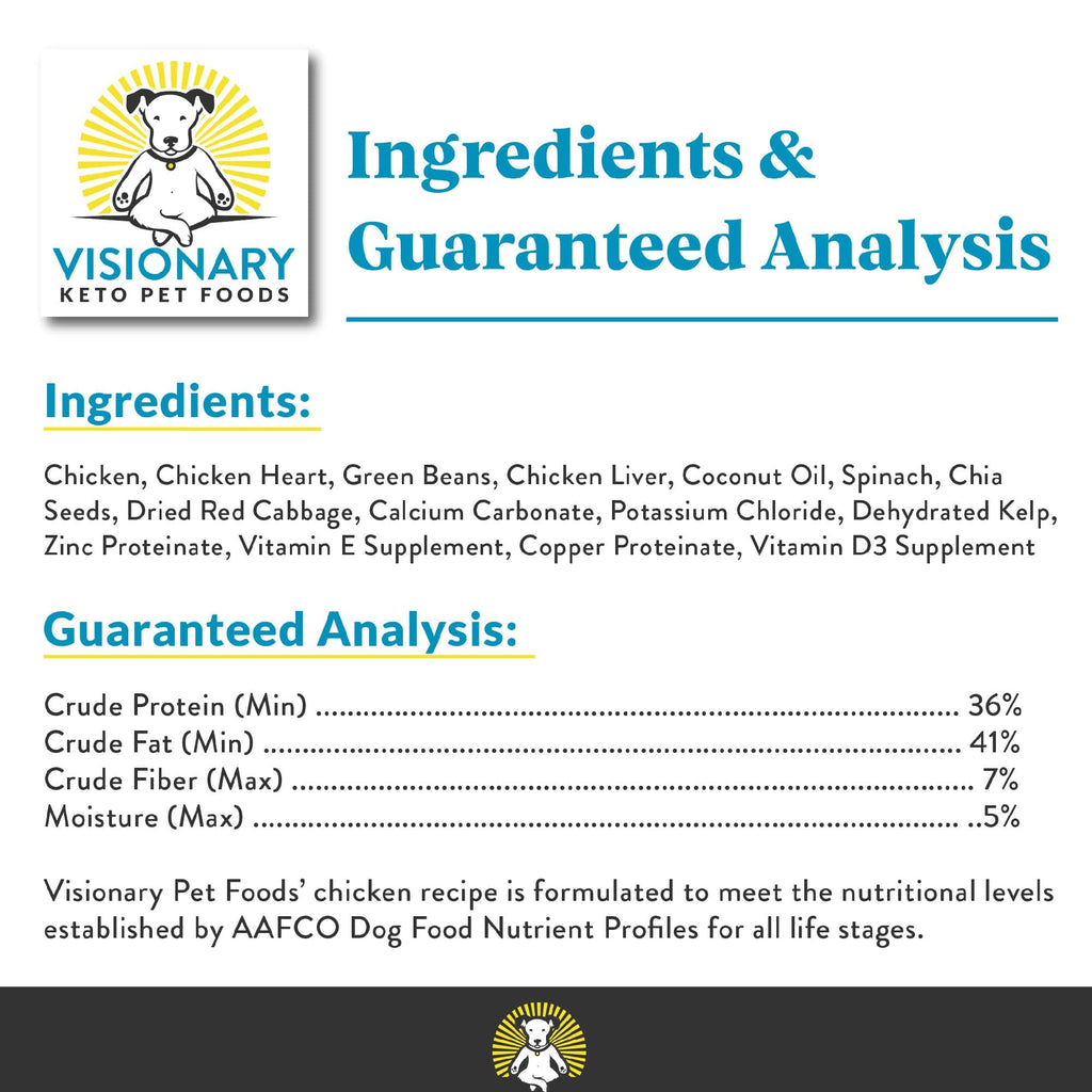 Freeze Dried Food|  - Chicken Recipe | 25oz Bag