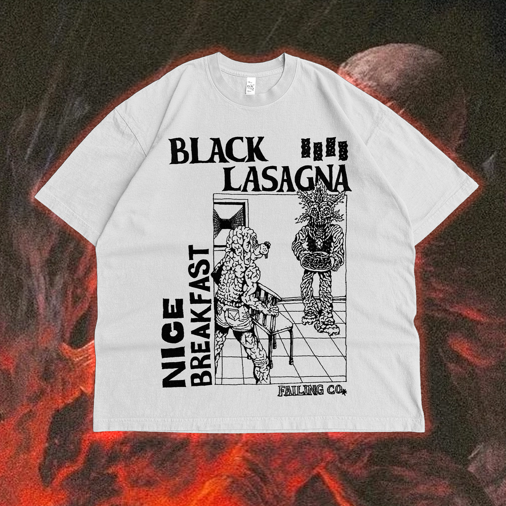 Black Lasagna Hardcore Tee