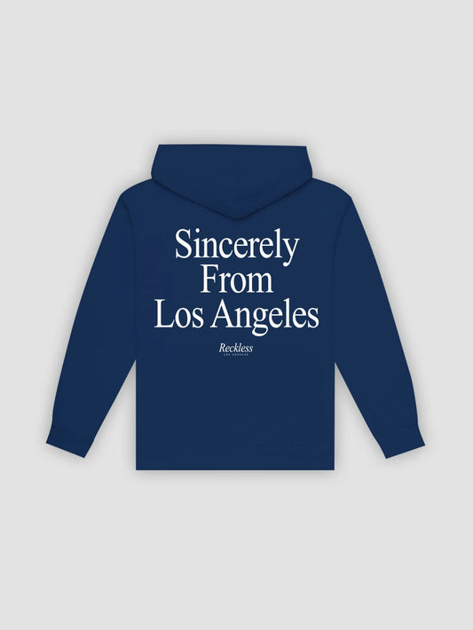 Sincerely Hoodie - Navy