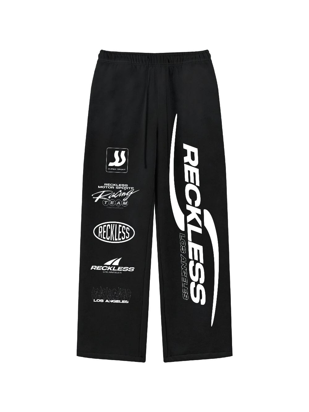 Track Mode Sweatpants - Black