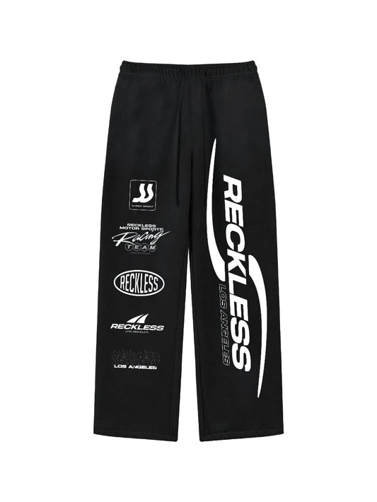 Track Mode Sweatpants - Black