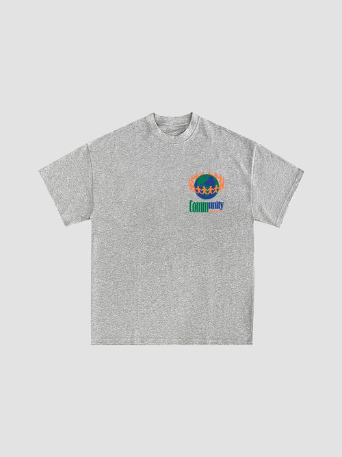 Better As One Tee - Heather Grey