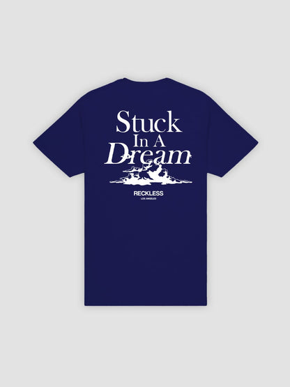 Stuck In A Dream Tee - Midnight Navy